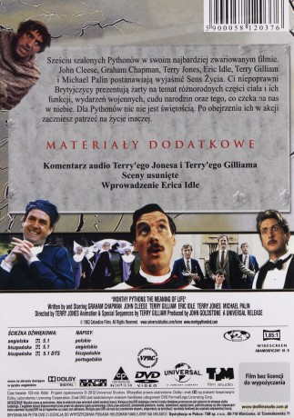 Sens życia według Monty Pythona [DVD]