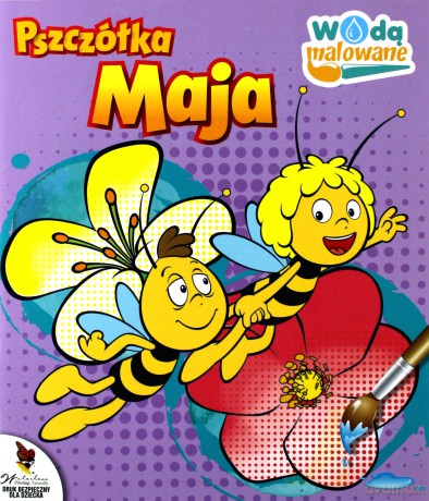 Pszczółka Maja. Wodą malowane [KSIĄŻKA]