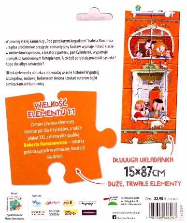 Puzzle. Układam i opowiadam. Sąsiedzi 3+ [PUZZLE]
