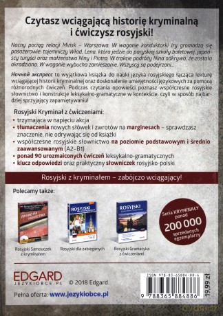 Rosyjski kryminał z ćwiczeniami - Rafał Siwicki [KSIĄŻKA]