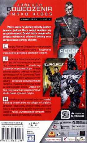 Seria Frontlines (Tom 4) Łańcuch dowodzenia - Marko Kloos [KSIĄŻKA]