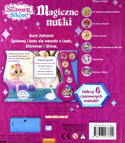 Shimmer&Shine. Magiczne nutki [KSIĄŻKA]