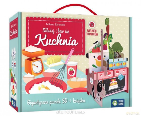Składaj i baw się. Kuchnia - Milena Zanotelli, Agata Byra [PUZZLE]