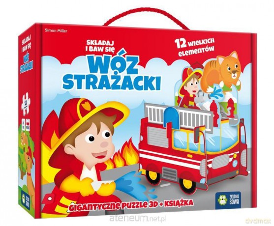 Składaj i baw się. Wóz strażacki [PUZZLE]