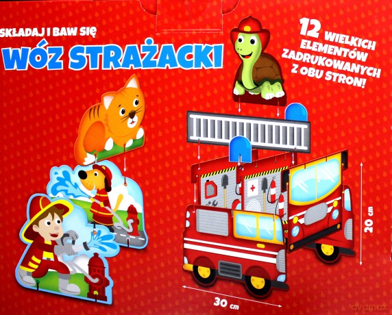 Składaj i baw się. Wóz strażacki [PUZZLE]