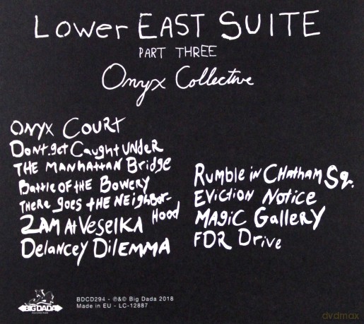 Onyx Collective: Lower East Suite Part Three [CD]