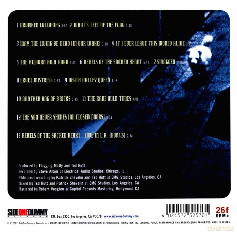 Flogging Molly: Drunken Lullabies [CD]