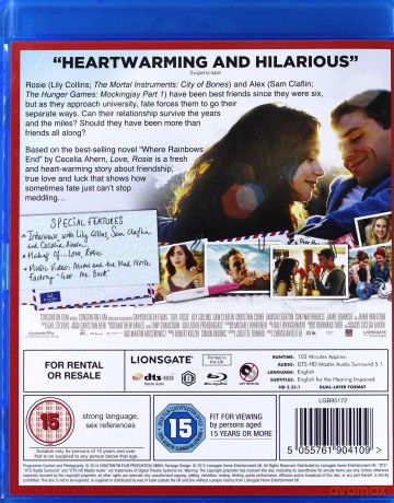 Love, Rosie [Blu-Ray]