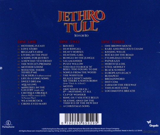 Jethro Tull: 50 For 50 [3CD]