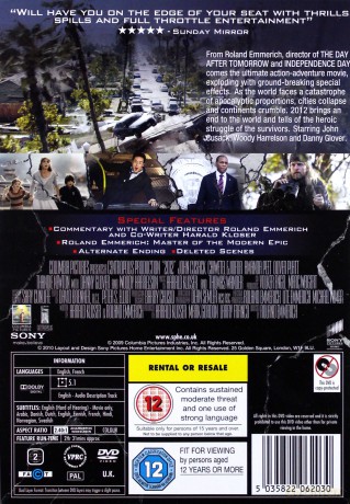 2012 [DVD]