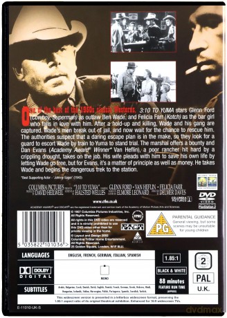 3:10 do Yumy [DVD]