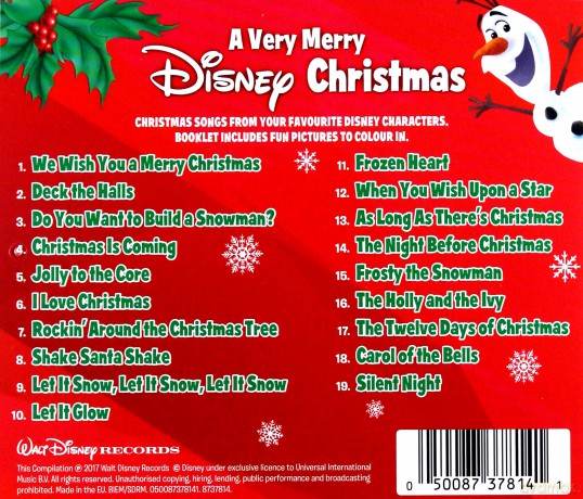 A Very Merry Disney [CD]