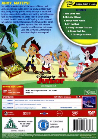 Jake Yo Ho Mateys Away (Disney) [DVD]