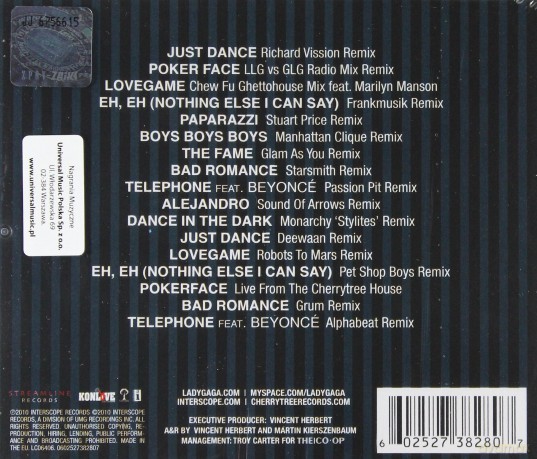 Lady Gaga: Remix Album [CD]