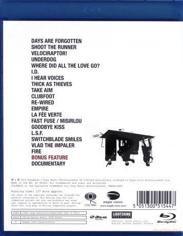 Kasabian: Live At The O2 [Blu-Ray]