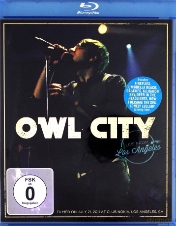 Owl City: Live From Los Angeles [Blu-Ray]
