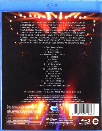 Staind: Live From Mohegan Sun [Blu-Ray]