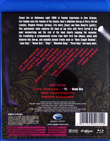 Janes Addiction: Live Voodoo [Blu-Ray]