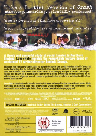 Love And Hate [DVD]