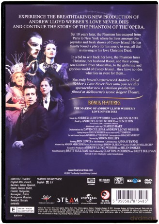 Love Never Dies [DVD]
