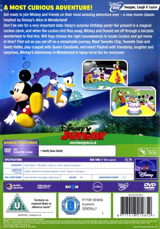 Mickey Mouse Clubhouse: Mickey's Adventures in Wonderland (Disney) [DVD]