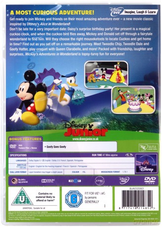 Mickey Mouse Clubhouse: Mickey's Adventures in Wonderland (Disney) [DVD]