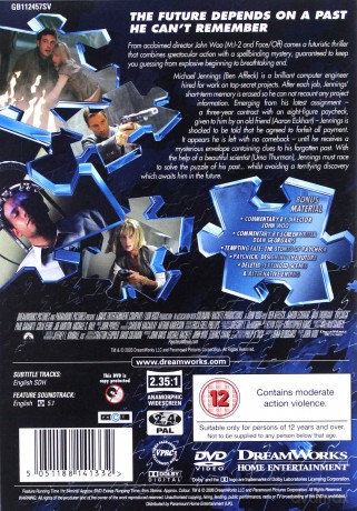 Paycheck (Zapłata) [DVD]
