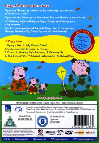 Peppa Pig Flying A Kite And Other Stories [DVD]