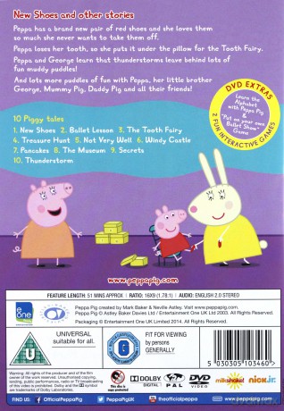 Peppa Pig New Shoes And Other Stories [DVD]