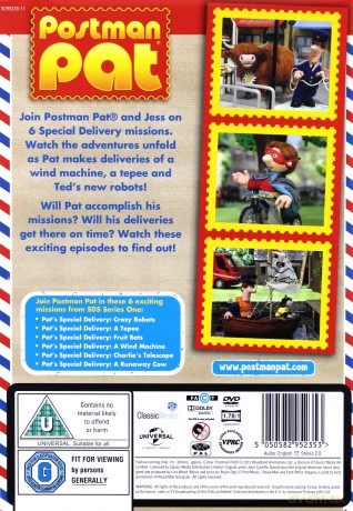 Postman Pat Sds Brand New Mission Figurine [DVD]