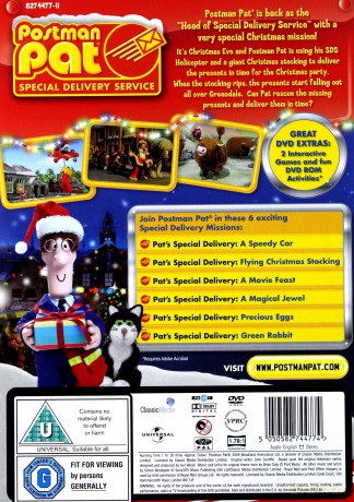 Postman Pat Sds Season 13 Flying Christmas Stocking (Listonosz Pat Sezon 13) [DVD]