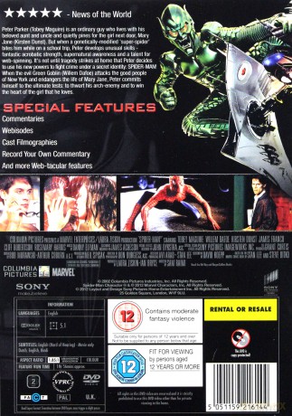 Spiderman [DVD]