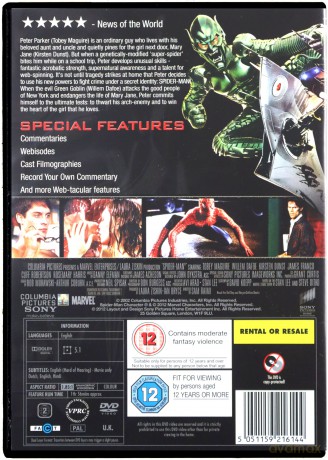 Spiderman [DVD]