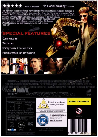 Spiderman 2 [DVD]