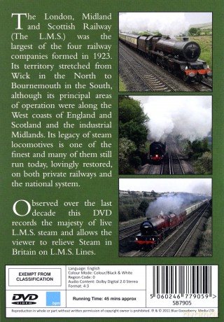 Steam In Britain Lms Lines [DVD]