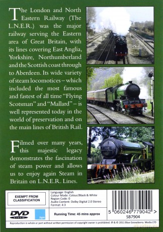 Steam In Britain Lner Lines [DVD]