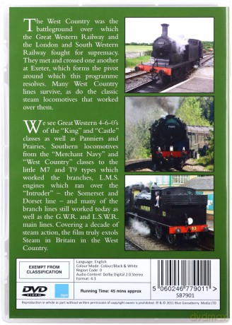 Steam In Britain West Country [DVD]