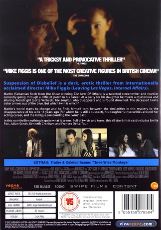Suspension Of Disbelief [DVD]