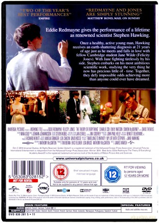 Theory Of Everything (Teoria wszystkiego) [DVD]