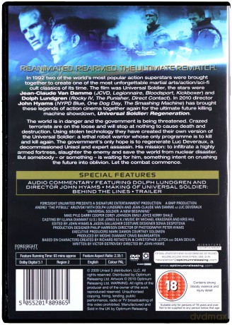 Universal Soldier Regeneration [DVD]