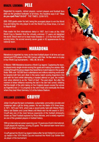 Worlds Greatest Footballers [3DVD]