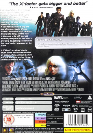 X-Men 2 [DVD]