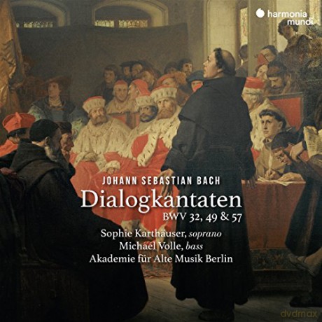 Bach: Dialogkantaten Karthauser Volle Akademie Fur Alte Musik Berlin (digipack) [CD]