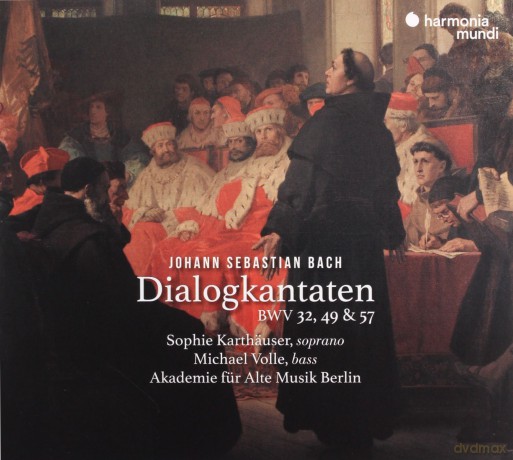 Bach: Dialogkantaten Karthauser Volle Akademie Fur Alte Musik Berlin (digipack) [CD]