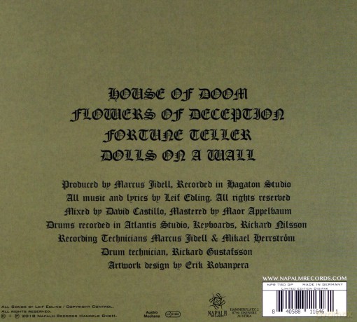 Candlemass: House Of Doom (digipack) [CD]
