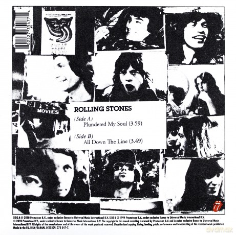 The Rolling Stones: Plundered My Soul Lp Single [Winyl]