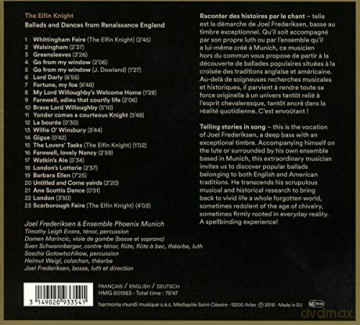 Frederiksen: The Elfin Knight Ensemble Phoenix Munich (digipack) [CD]