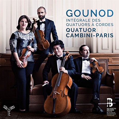 Gounod: Integrale des Quatuors A Cordes Quatuor Cambini Paris (digipack) [2CD]