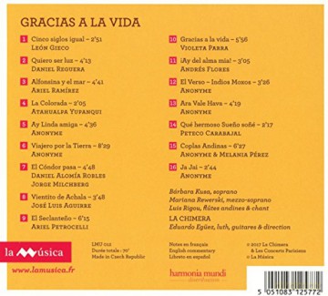 Gracias A La Vida: La Chimera Eguez (digipack) [CD]