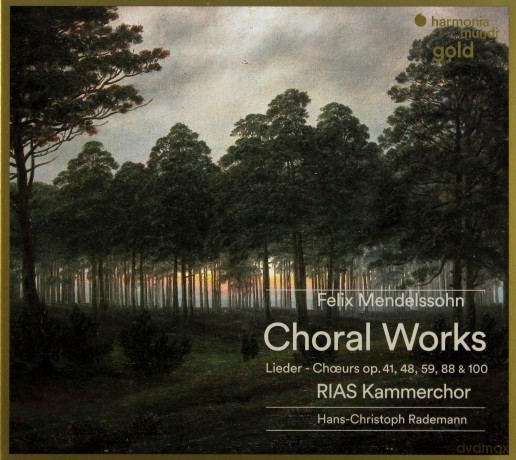 Mendelssohn: Choral Works Rias Kammerchor Rademann (digipack) [CD]